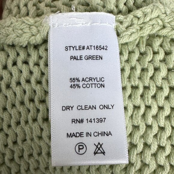 ASTR The Label Sweater Tank Pale Green Women's Size XL Knit Style AT16542 Top - Picture 6 of 11